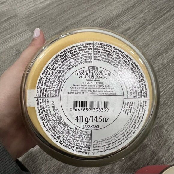 bath and body works sugar cookie candle - Picture 4 of 4